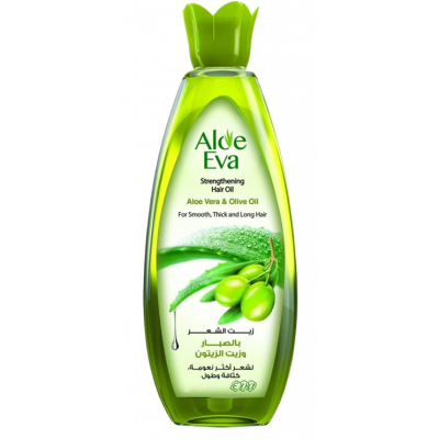 EVA COSMETICS — ALOE EVA STRENGTHENING HAIR OIL WITH ALOE VERA & OLIVE OIL 170 ML